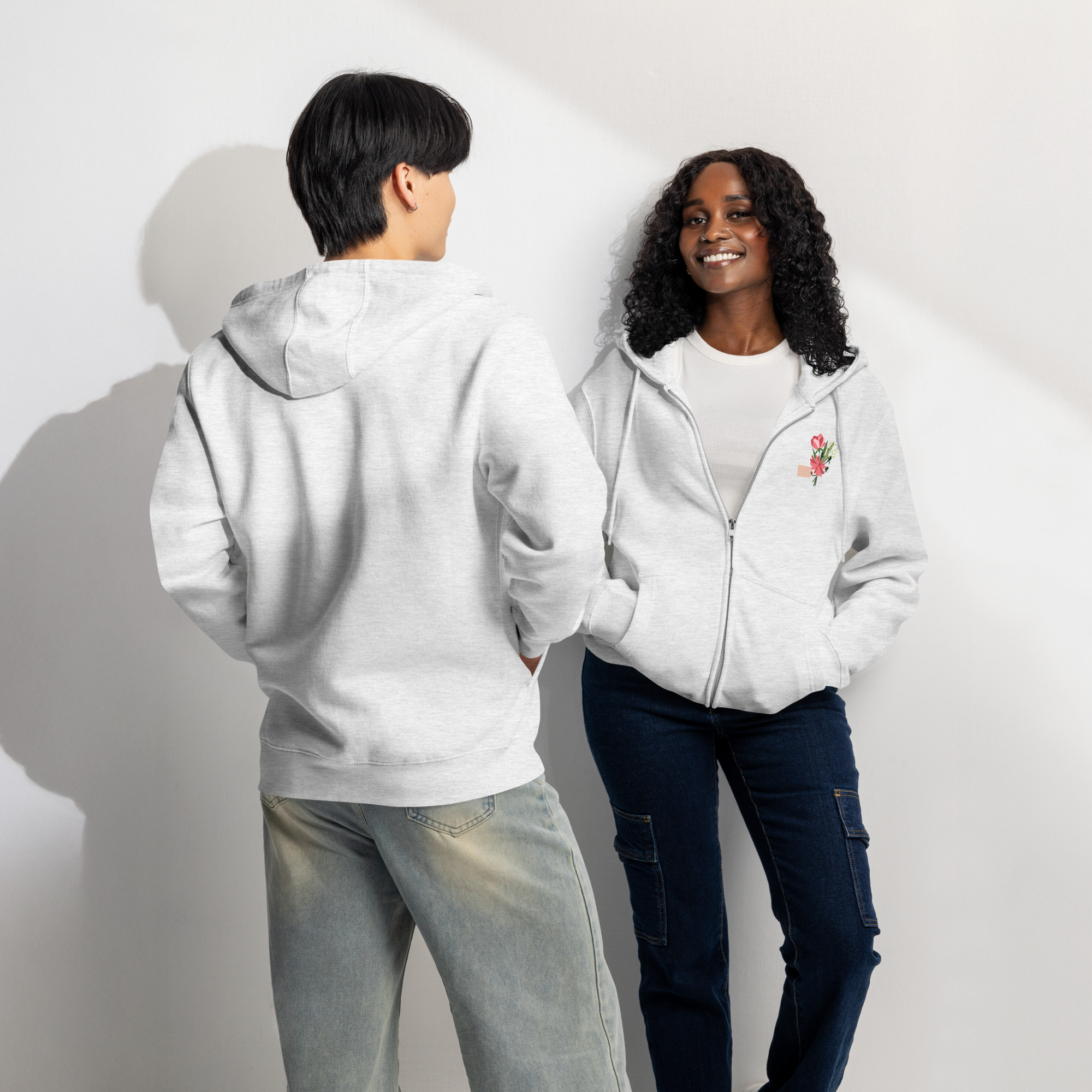 premium full zip hoodie