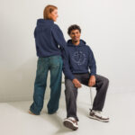 Unisex Garment Dyed Hooded Sweatshirt I Comfort Colors 1567 True Navy Front 69609dd278185 150x150